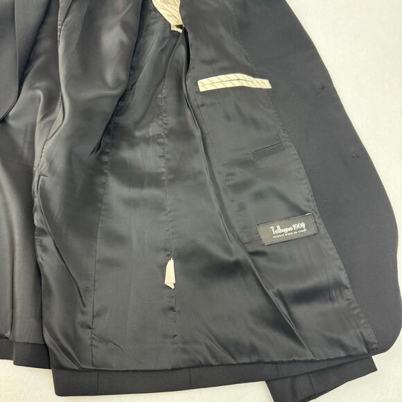 J Crew Tollegno 1900 Wool Blazer Jacket Black Stretch Single Breasted Womens 2 - Picture 7 of 15